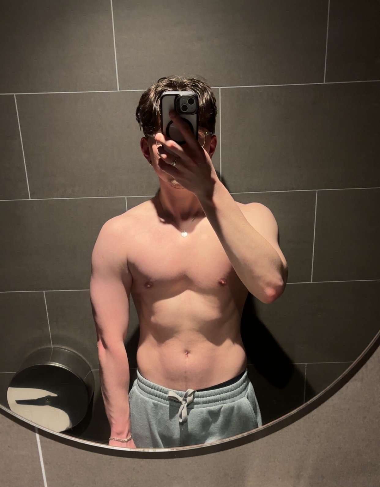 Client after, 8 week transformation